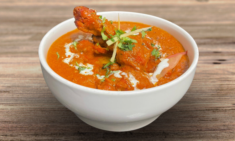 Butter chicken in a bowl